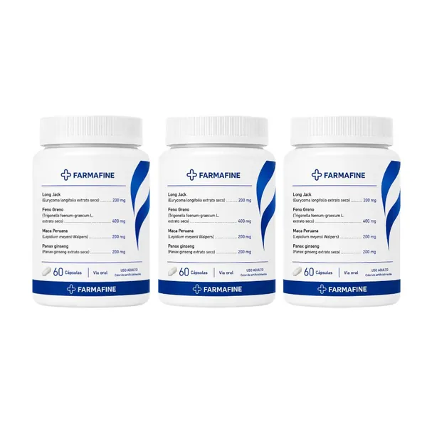 Fórmula Masculina 1000mg — 3 frascos